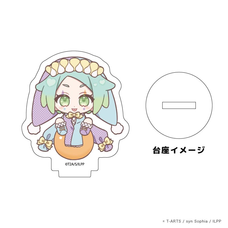 アクリルぷちスタンド「アイドルランドプリパラ」09/サーカス団ver. ブラインド(10種)(ミニキャライラスト)