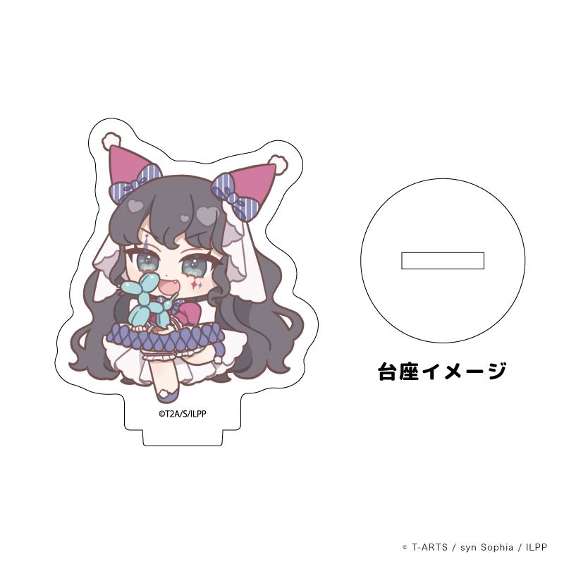 アクリルぷちスタンド「アイドルランドプリパラ」09/サーカス団ver. ブラインド(10種)(ミニキャライラスト)