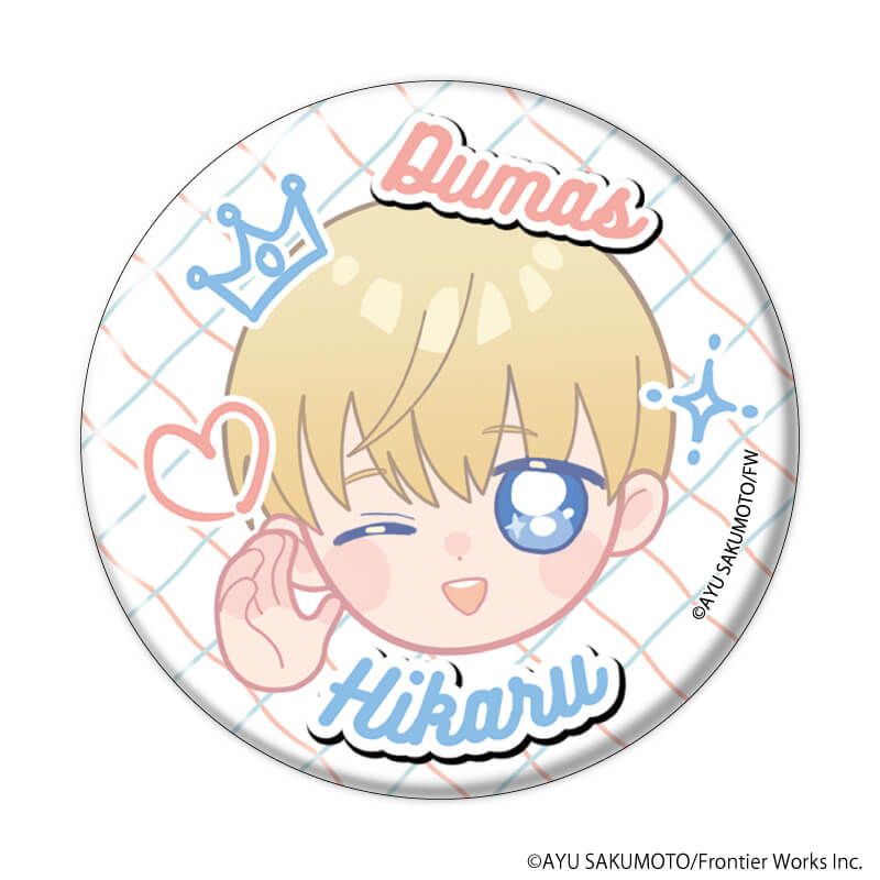 缶バッジ「転生アイドルとドルオタの騎士」01/コンプリートセット(全5種)(公式&描き下ろしイラスト)