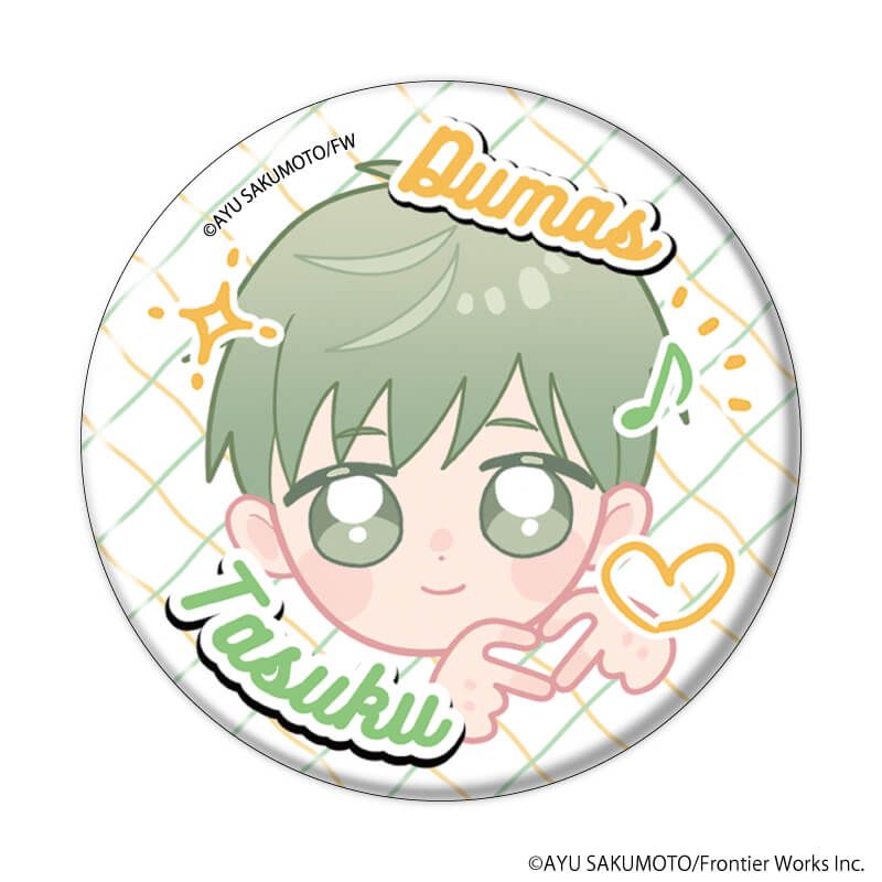 缶バッジ「転生アイドルとドルオタの騎士」01/コンプリートセット(全5種)(公式&描き下ろしイラスト)