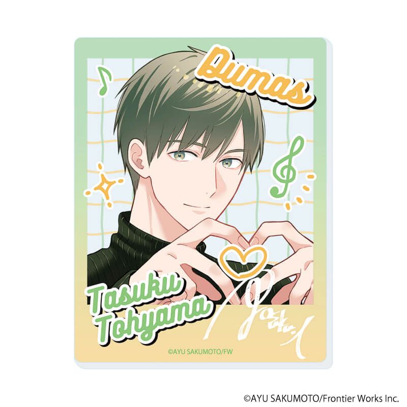 アクリルカード「転生アイドルとドルオタの騎士」01/ブラインド(5種)(公式&描き下ろしイラスト)