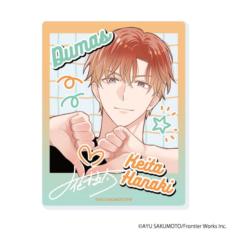 アクリルカード「転生アイドルとドルオタの騎士」01/ブラインド(5種)(公式&描き下ろしイラスト)