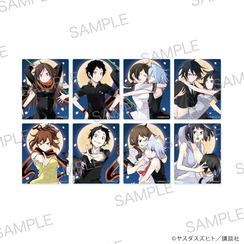 アクリルカード「夜桜四重奏 ～ヨザクラカルテット～」02/パターンB ブラインド(8種)(公式イラスト)