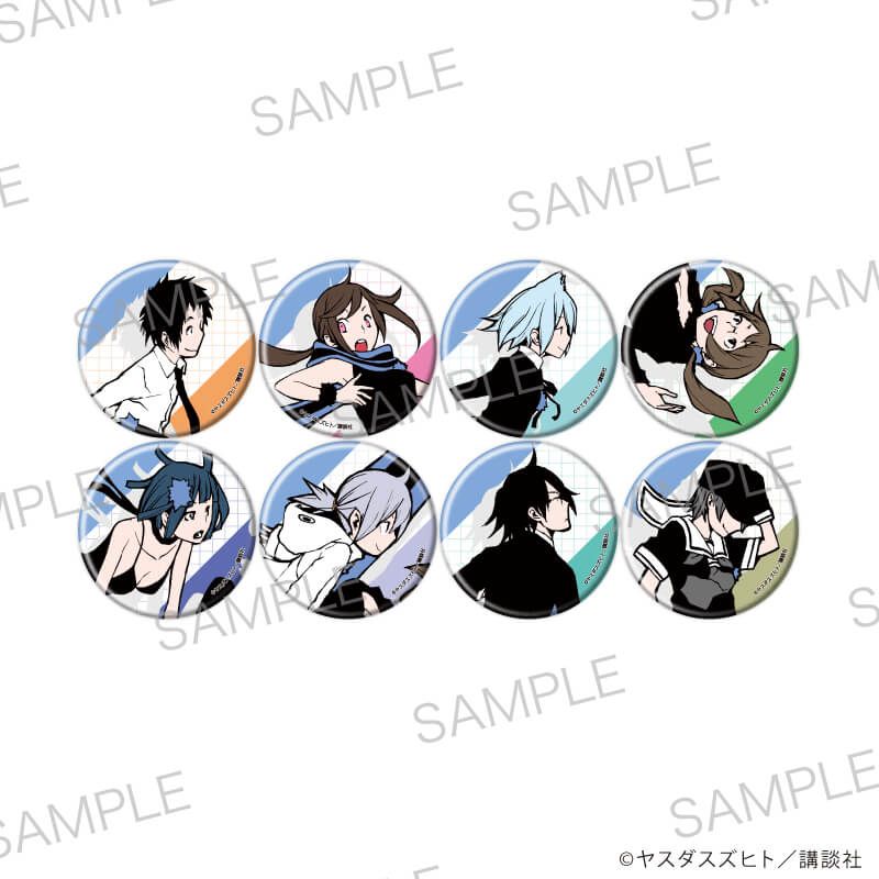 缶バッジ「夜桜四重奏 ～ヨザクラカルテット～」04/パターンB ブラインド(8種)(公式イラスト)