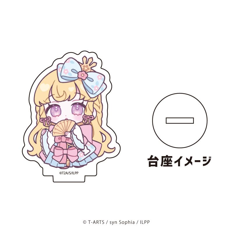アクリルぷちスタンド「アイドルランドプリパラ」08/ひな祭りver. コンプリートBOX(全8種)(ミニキャライラスト)