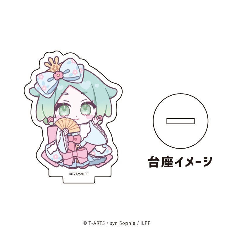 アクリルぷちスタンド「アイドルランドプリパラ」08/ひな祭りver. コンプリートBOX(全8種)(ミニキャライラスト)