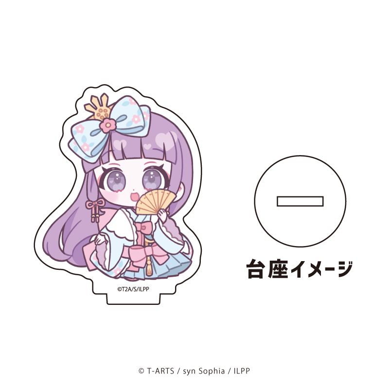 アクリルぷちスタンド「アイドルランドプリパラ」08/ひな祭りver. コンプリートBOX(全8種)(ミニキャライラスト)