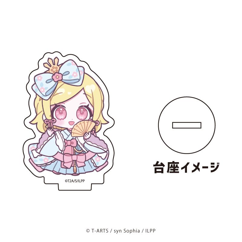 アクリルぷちスタンド「アイドルランドプリパラ」08/ひな祭りver. コンプリートBOX(全8種)(ミニキャライラスト)