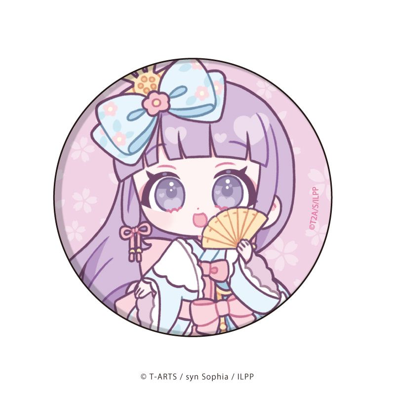 缶バッジ「アイドルランドプリパラ」19/ひな祭りver. コンプリートBOX(全8種)(ミニキャライラスト)