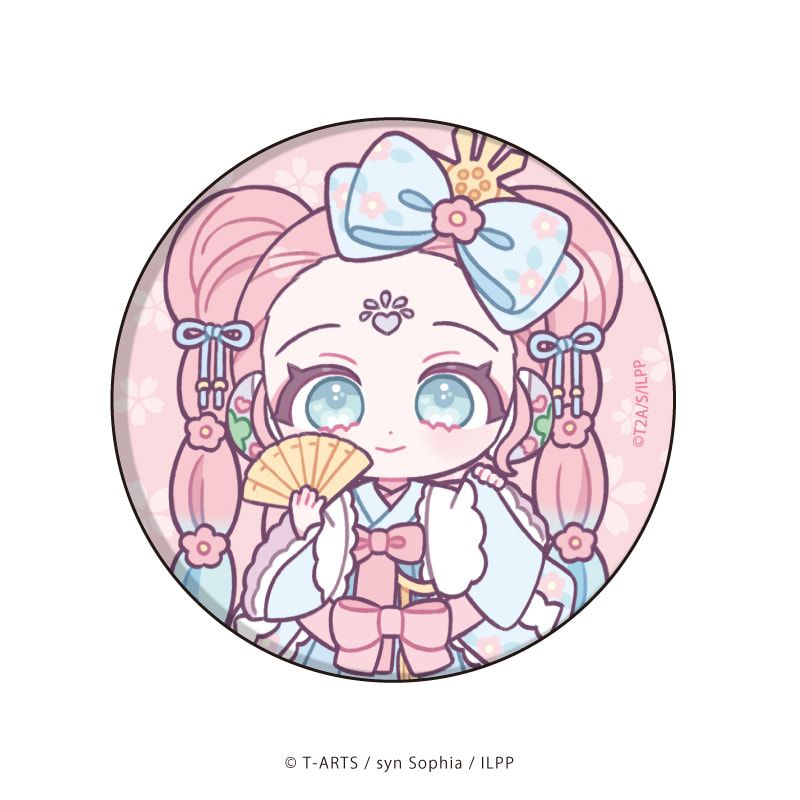 缶バッジ「アイドルランドプリパラ」19/ひな祭りver. コンプリートBOX(全8種)(ミニキャライラスト)