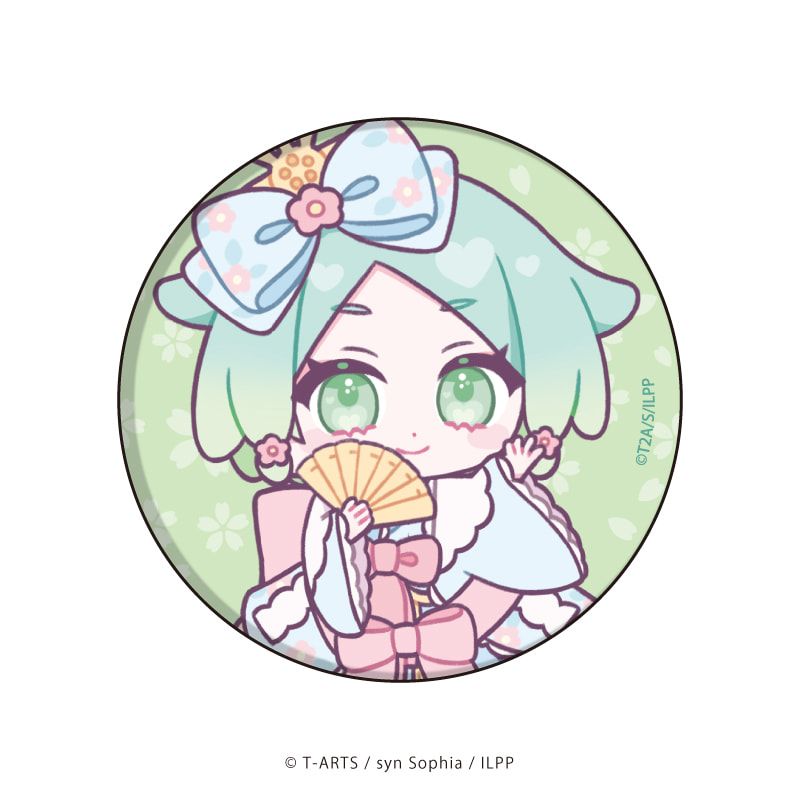 缶バッジ「アイドルランドプリパラ」19/ひな祭りver. ブラインド(8種)(ミニキャライラスト)