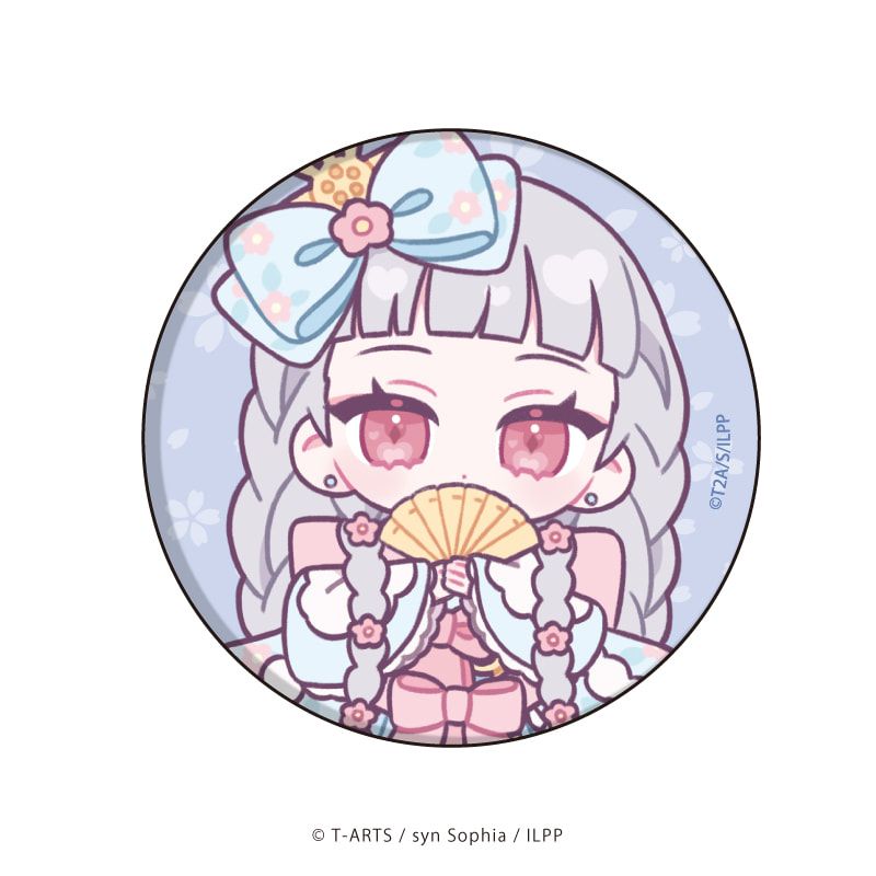 缶バッジ「アイドルランドプリパラ」19/ひな祭りver. ブラインド(8種)(ミニキャライラスト)