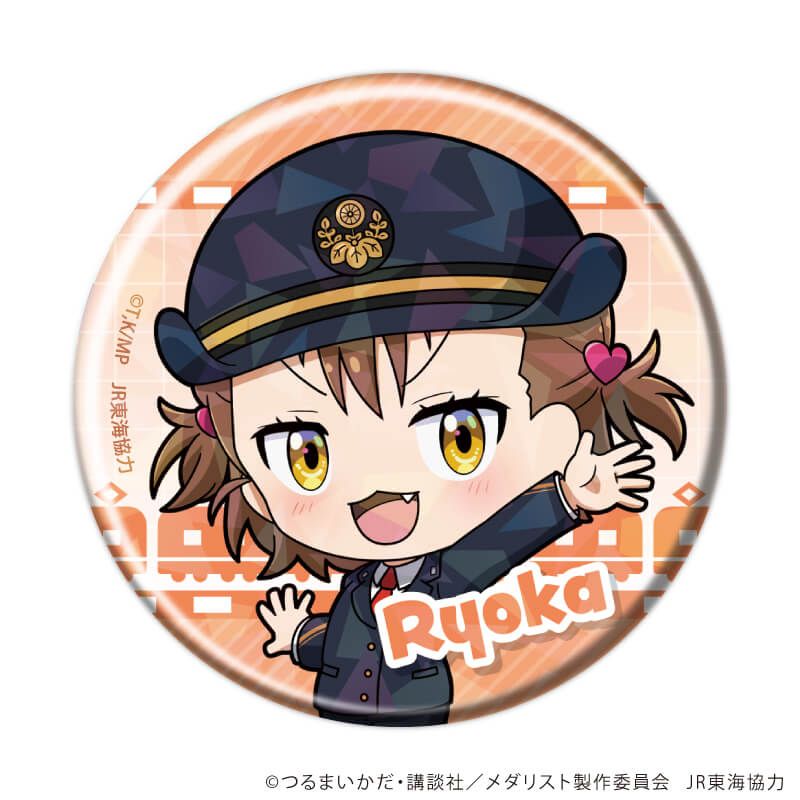 ホログラム缶バッジ(57mm)「TVアニメ『メダリスト』」02/コンプリートセット(全10種)(ミニキャライラスト)