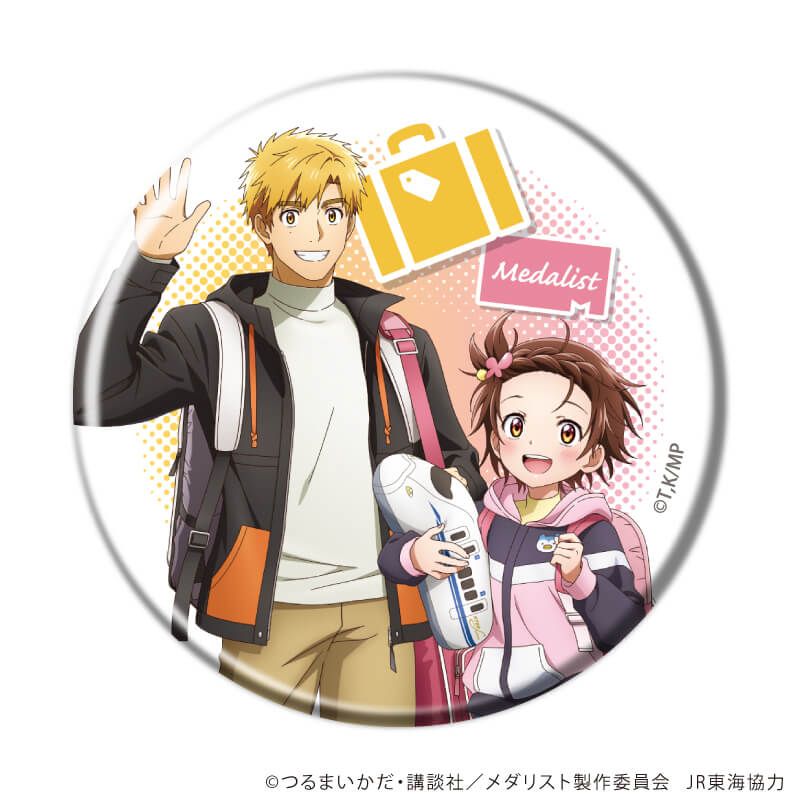 缶バッジ「TVアニメ『メダリスト』」01/コンプリートセット(全5種)(描き下ろしイラスト)
