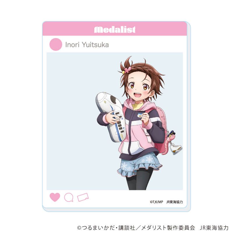 アクリルカード「TVアニメ『メダリスト』」01/ブラインド(5種)(描き下ろしイラスト)