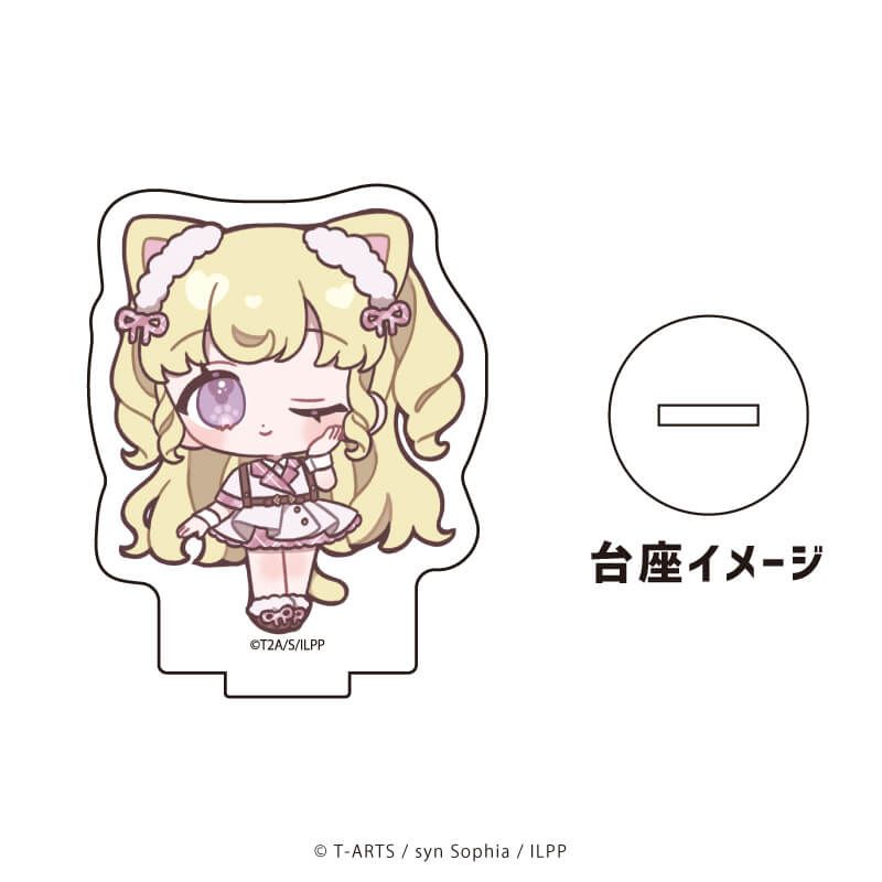 アクリルぷちスタンド「アイドルランドプリパラ」06/猫の日ver. コンプリートBOX(全8種)(ミニキャライラスト)