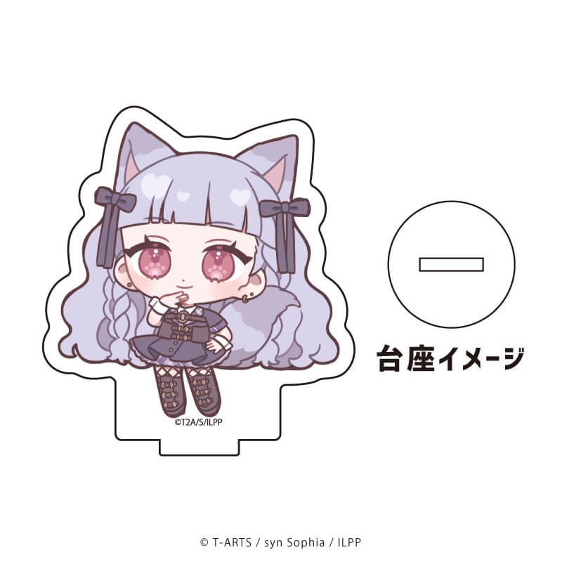 アクリルぷちスタンド「アイドルランドプリパラ」06/猫の日ver. コンプリートBOX(全8種)(ミニキャライラスト)