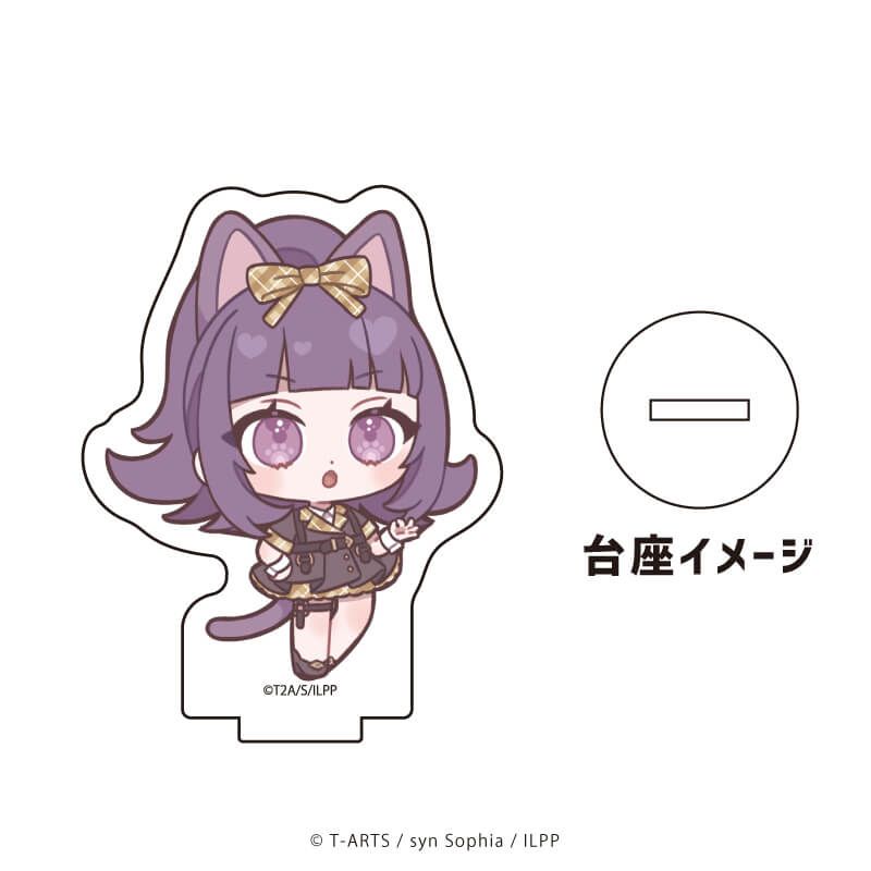 アクリルぷちスタンド「アイドルランドプリパラ」06/猫の日ver. コンプリートBOX(全8種)(ミニキャライラスト)