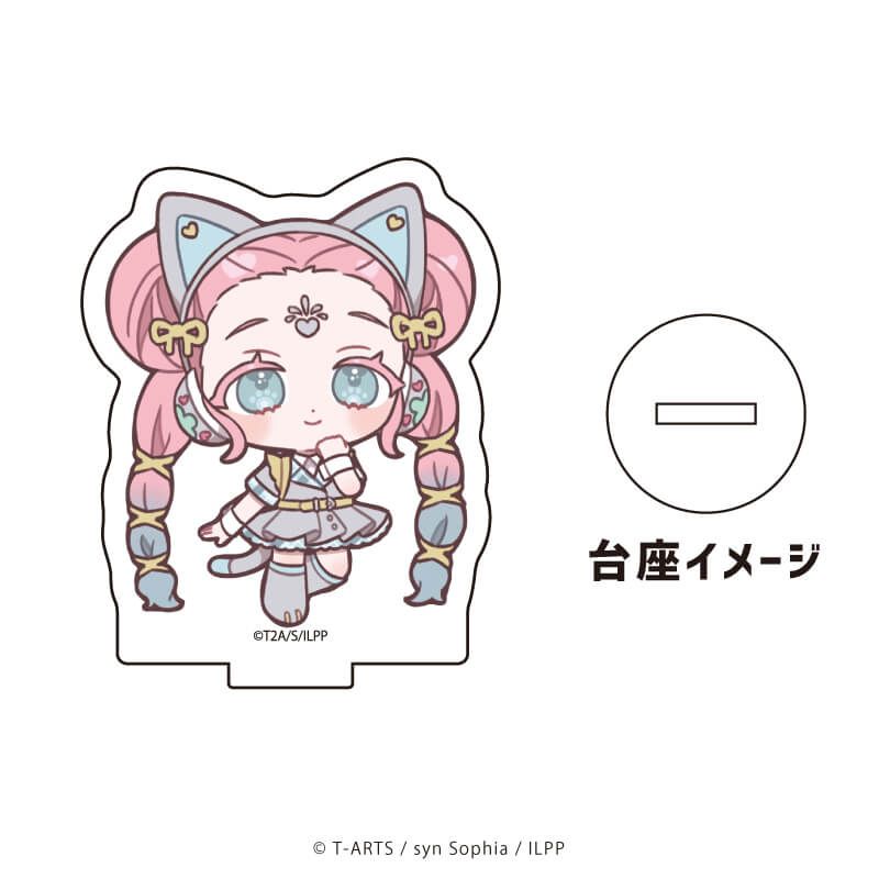 アクリルぷちスタンド「アイドルランドプリパラ」06/猫の日ver. コンプリートBOX(全8種)(ミニキャライラスト)