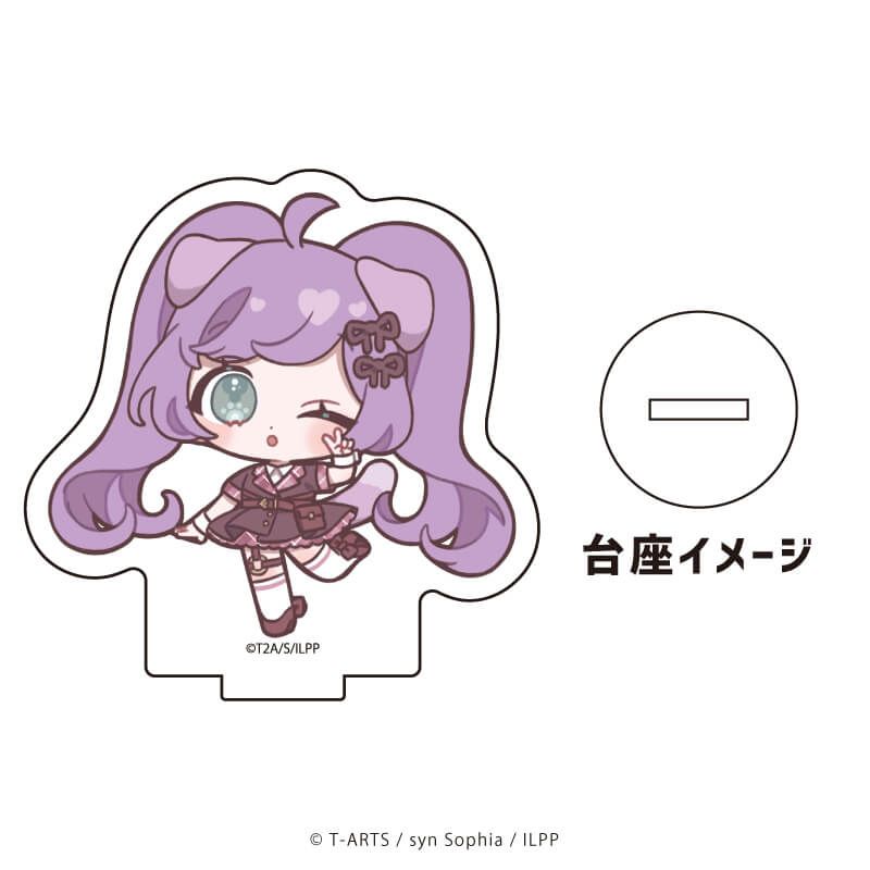 アクリルぷちスタンド「アイドルランドプリパラ」06/猫の日ver. ブラインド(8種)(ミニキャライラスト)