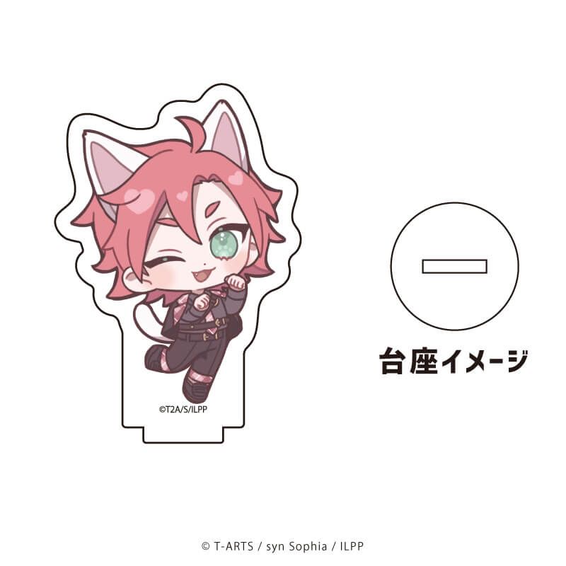 アクリルぷちスタンド「アイドルランドプリパラ」06/猫の日ver. ブラインド(8種)(ミニキャライラスト)