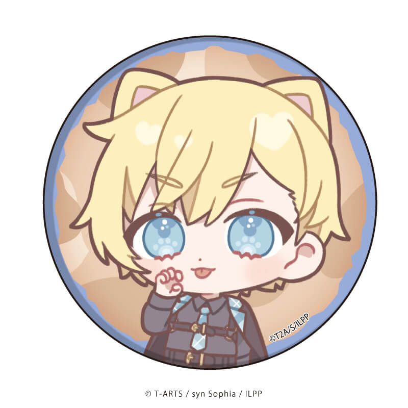 缶バッジ「アイドルランドプリパラ」12/猫の日ver. ブラインド(8種)(ミニキャライラスト)