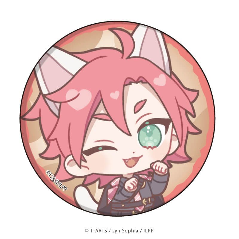 缶バッジ「アイドルランドプリパラ」12/猫の日ver. ブラインド(8種)(ミニキャライラスト)