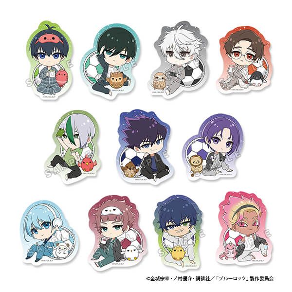 ブルーロック ぷちちょこ トレーディングステッカー くつろぎ時間ver.(PCS)