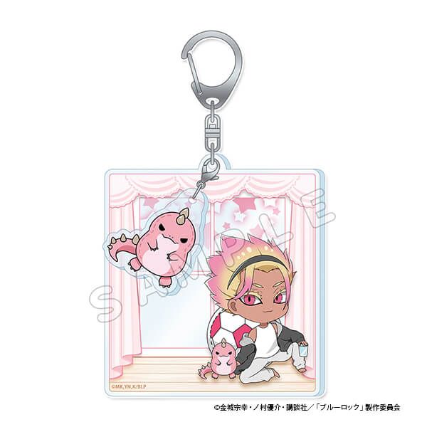 ブルーロック ぷちちょこ アクリルキーホルダー【士道龍聖】くつろぎ時間ver.