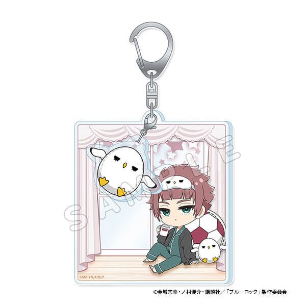 ブルーロック ぷちちょこ アクリルキーホルダー【糸師 冴】くつろぎ時間ver.