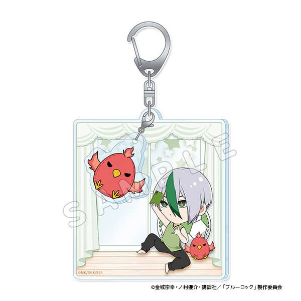 ブルーロック ぷちちょこ アクリルキーホルダー【乙夜影汰】くつろぎ時間ver.