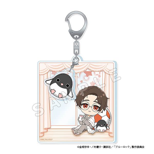 ブルーロック ぷちちょこ アクリルキーホルダー【雪宮剣優】くつろぎ時間ver.