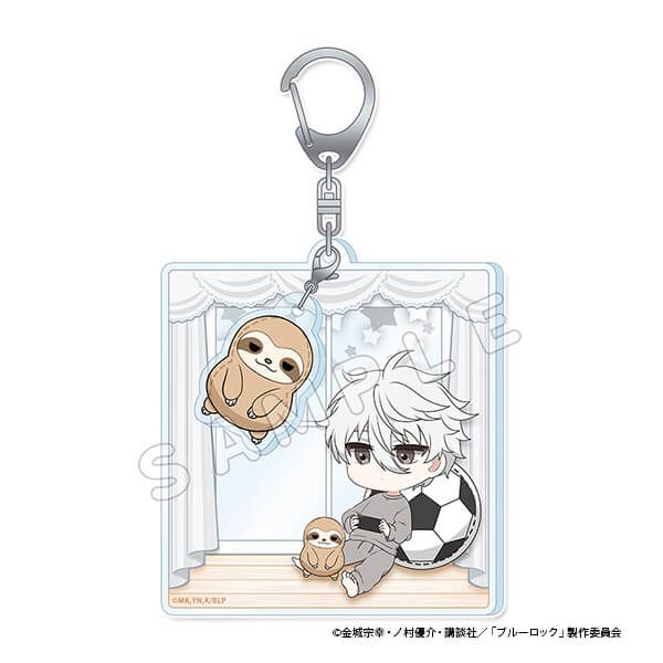 ブルーロック ぷちちょこ アクリルキーホルダー【凪 誠士郎】くつろぎ時間ver.