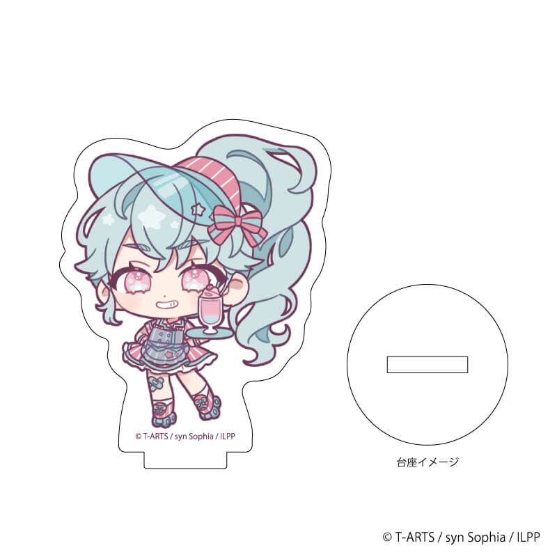 アクリルぷちスタンド「アイドルランドプリパラ」07/ブラインド(9種)(ミニキャライラスト)