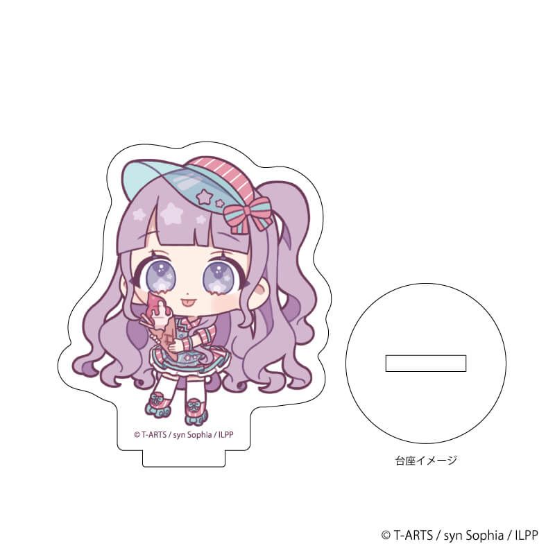 アクリルぷちスタンド「アイドルランドプリパラ」07/ブラインド(9種)(ミニキャライラスト)