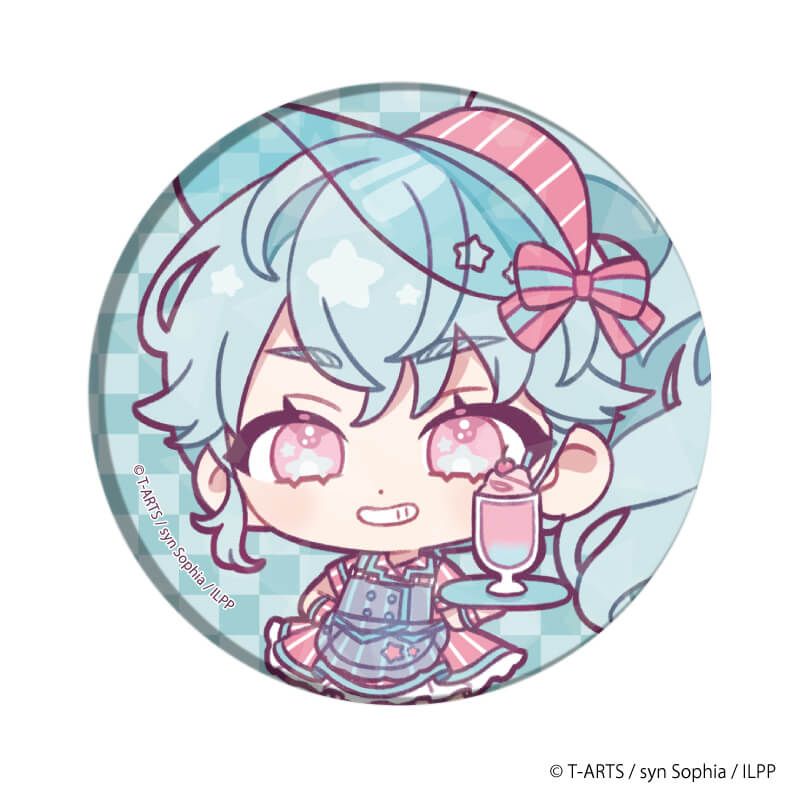 ホログラム缶バッジ(65mm)「アイドルランドプリパラ」04/コンプリートBOX(全9種)(ミニキャライラスト)