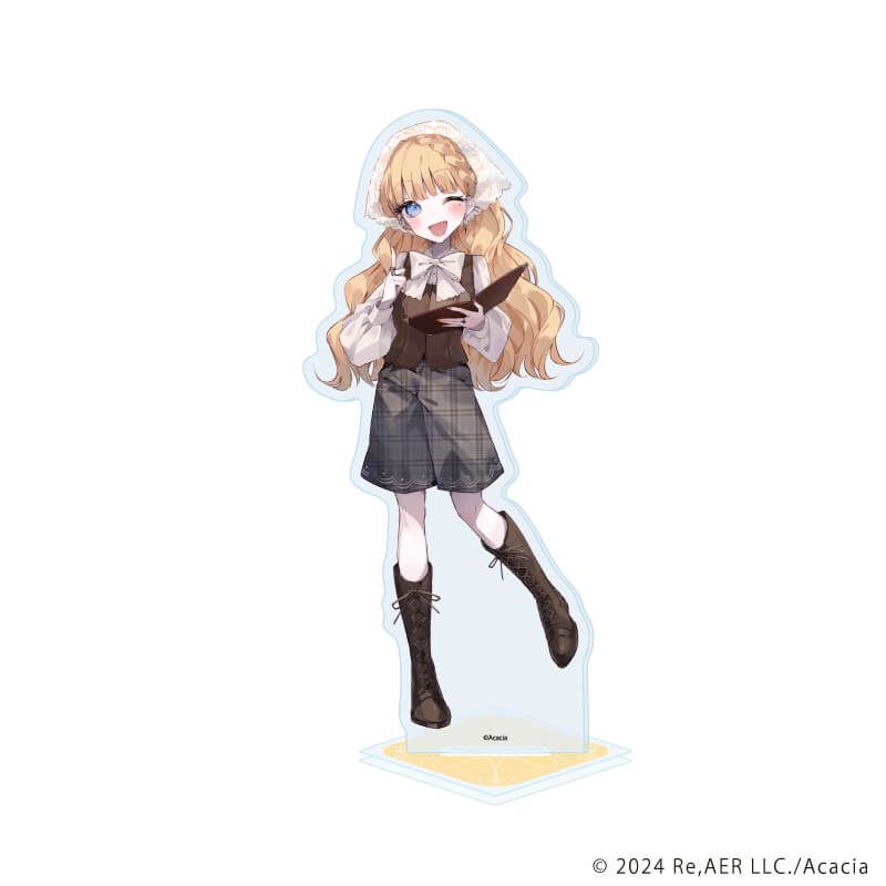 アクリルスタンド「魔法少女ノ魔女裁判」06/佐伯ミリア カフェ店員ver.(描き下ろしイラスト)