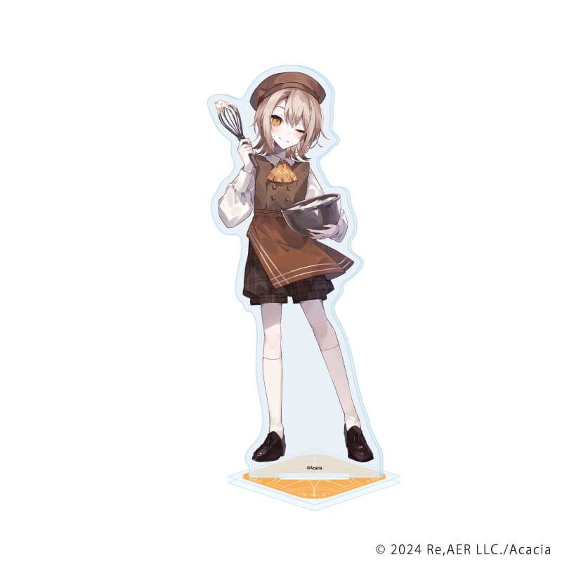 アクリルスタンド「魔法少女ノ魔女裁判」05/蓮見レイア カフェ店員ver.(描き下ろしイラスト)