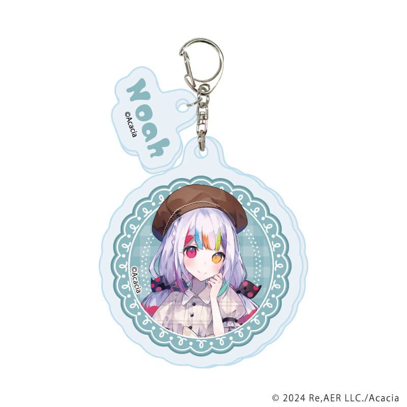 パーツ付きアクリルキーホルダー「魔法少女ノ魔女裁判」01/カフェ店員ver. コンプリートセット(全13種)(描き下ろしイラスト)