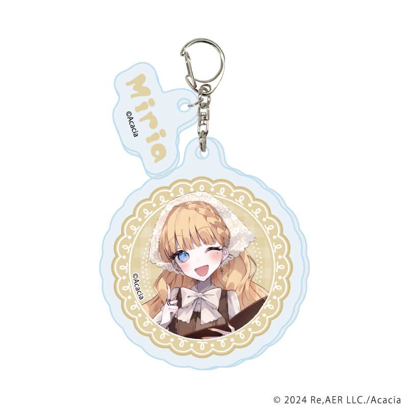 パーツ付きアクリルキーホルダー「魔法少女ノ魔女裁判」01/カフェ店員ver. コンプリートセット(全13種)(描き下ろしイラスト)