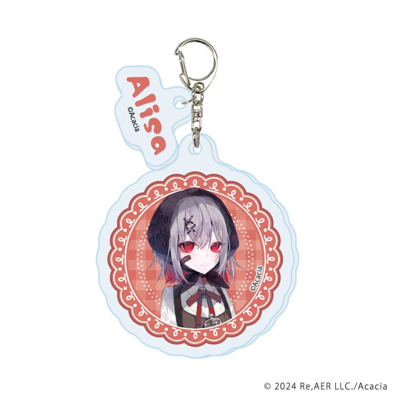 パーツ付きアクリルキーホルダー「魔法少女ノ魔女裁判」01/カフェ店員ver. コンプリートセット(全13種)(描き下ろしイラスト)