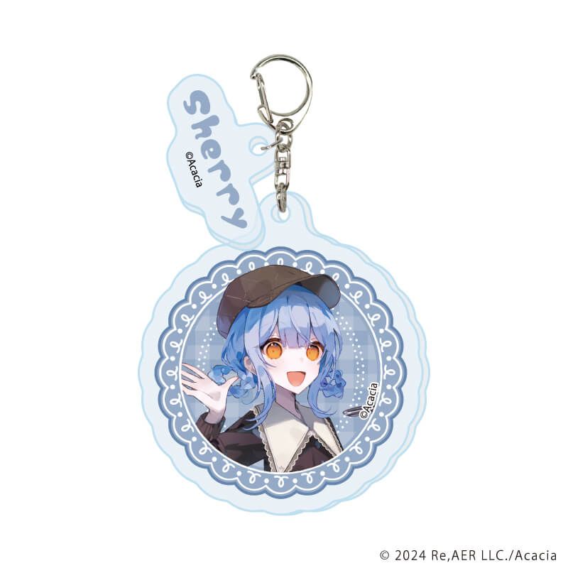 パーツ付きアクリルキーホルダー「魔法少女ノ魔女裁判」01/カフェ店員ver. コンプリートセット(全13種)(描き下ろしイラスト)