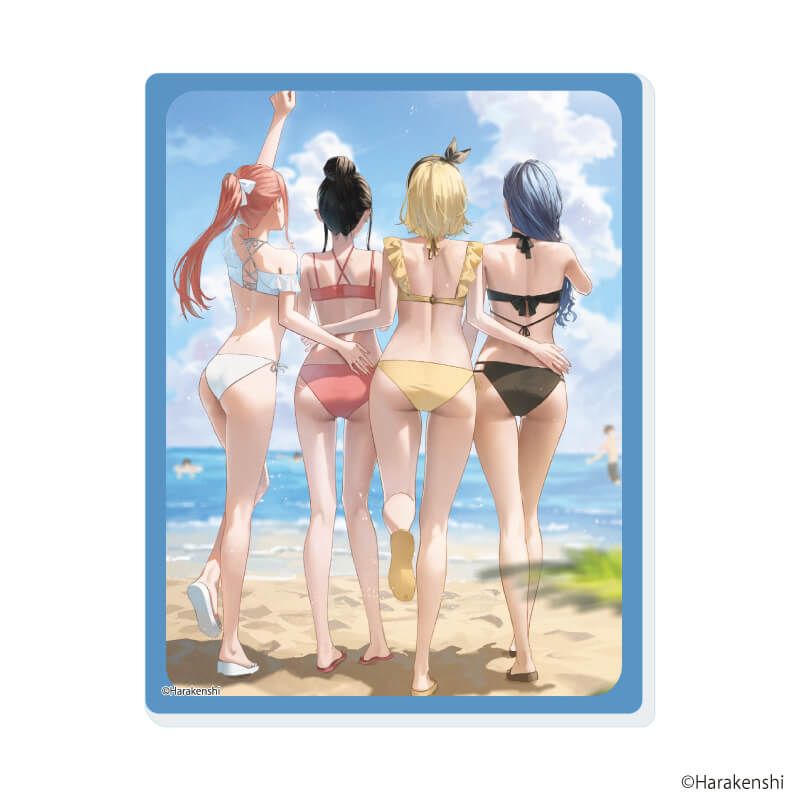 アクリルカード「トランプ娘のすすめ」01/コンプリートセット(全6種)(公式&描き下ろしイラスト)