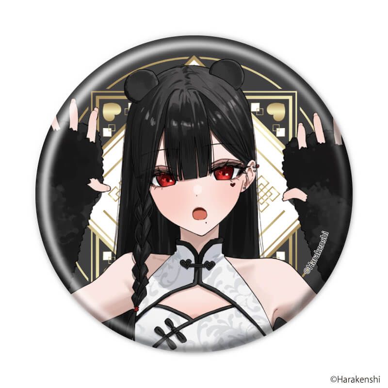 缶バッジ「トランプ娘のすすめ」01/ブラインド(6種)(公式&描き下ろしイラスト)