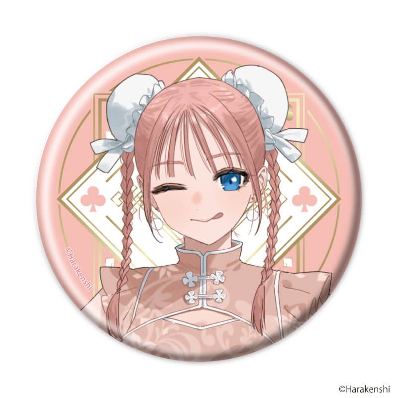 缶バッジ「トランプ娘のすすめ」01/ブラインド(6種)(公式&描き下ろしイラスト)