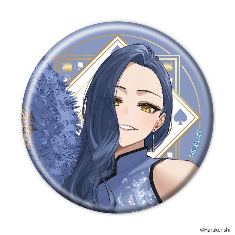 缶バッジ「トランプ娘のすすめ」01/ブラインド(6種)(公式&描き下ろしイラスト)