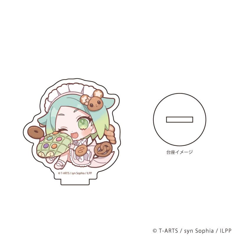 アクリルぷちスタンド「アイドルランドプリパラ」02/パン屋ver. コンプリートBOX(全10種)(ミニキャライラスト)