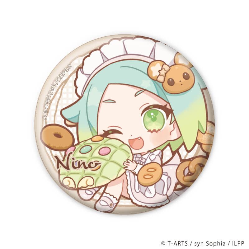 缶バッジ「アイドルランドプリパラ」02/パン屋ver. コンプリートBOX(全10種)(ミニキャライラスト)