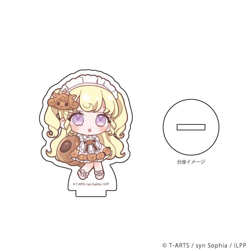 アクリルぷちスタンド「アイドルランドプリパラ」02/パン屋ver. ブラインド(10種)(ミニキャライラスト)