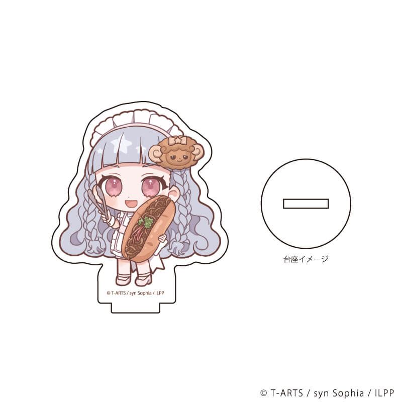 アクリルぷちスタンド「アイドルランドプリパラ」02/パン屋ver. ブラインド(10種)(ミニキャライラスト)